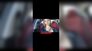 Mollyx car masturbation video